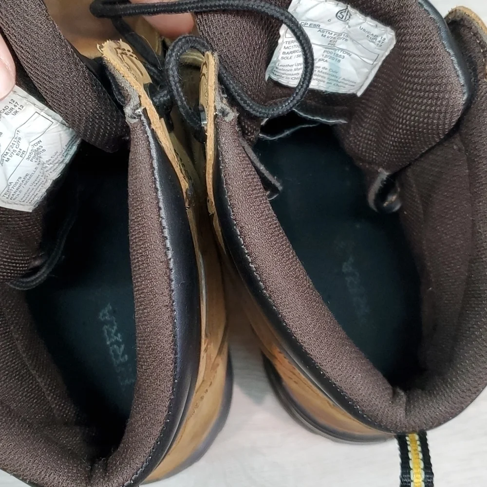 Terra Mens Work Safty Welding Boots shoes sz 12